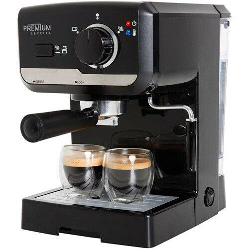 PREMIUM LEVELLA - 3-In-1 Steam Espresso, Cappuccino and Latte Machine ...